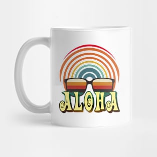 Aloha Hawaiian hospitality and warmth T-shirt deisgn Mug